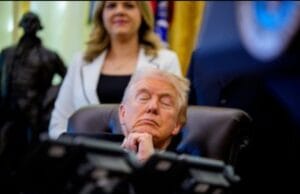 Trump Caught Snoozing During White House Briefing, Netizens React
