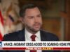 “Is That His Real Face?” — Viewers Zoom In on JD Vance During Fox Interview