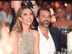 Trump Uses White House Christmas Reception to Spotlight Don Jr.βs Engagement