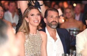 Trump Uses White House Christmas Reception to Spotlight Don Jr.βs Engagement