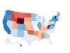 New State-by-State Map Shows Trump Approval Stuck Below 50% Nationwide Ahead of 2026 Midterms