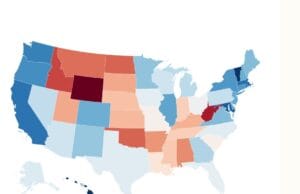 New State-by-State Map Shows Trump Approval Stuck Below 50% Nationwide Ahead of 2026 Midterms