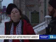 ‘I Am Not Resisting!’ Teacher Arrested Mid-Interview While Condemning Trump’s Military Action