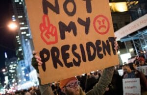 Trump Tower Surrounded on Presidents Day by Protesters Yelling βTake Back Our Democracy!β β Fingers Included