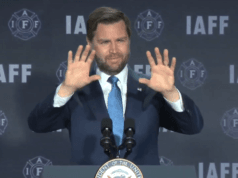 JD Vance Tries a Stage Joke, Flops: “I Can’t See Any of You Because These Spotlights Are Glaring Bright”