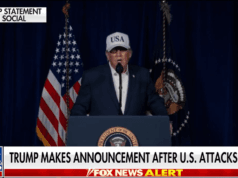 Trump Brags 48 Iranian Leaders “Gone in One Shot” as U.S.–Israeli Strikes Continue